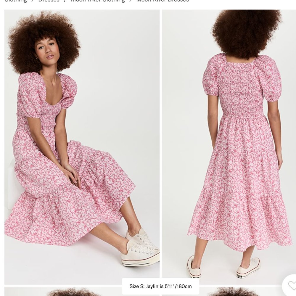 Moon River Smocked Dress